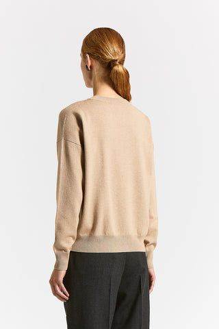 Maglia in lana, seta, cashmere e viscosa