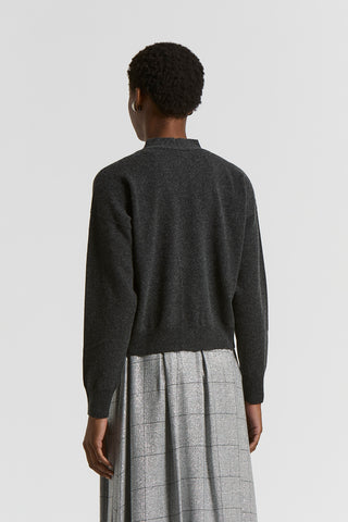 Maglia in filato di lana seta cashmere
