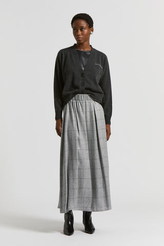 Maglia in filato di lana seta cashmere