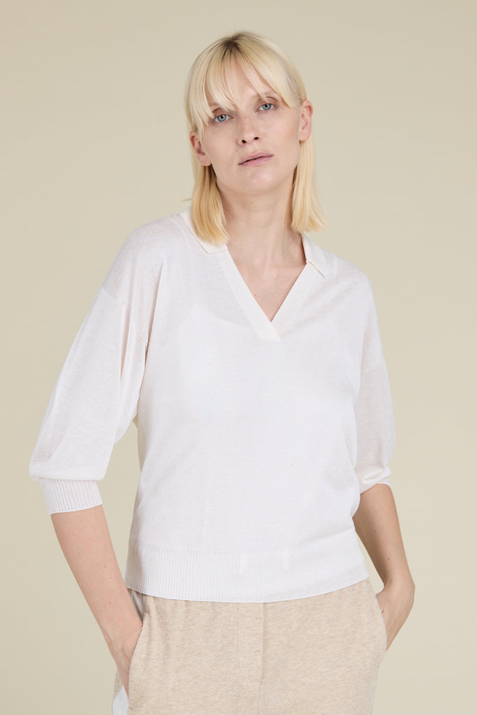 Viscose yarn sweater  