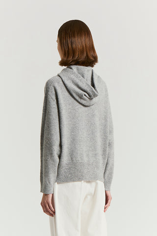 Cashmere, silk, alpaca and wool sweater