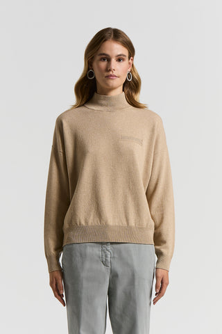 Maglia in lana, seta, cashmere e viscosa