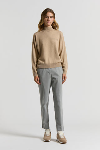 Maglia in lana, seta, cashmere e viscosa