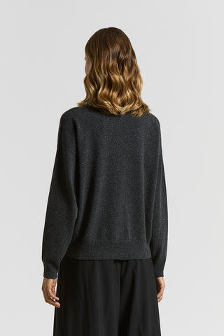 Maglia in lana, seta, cashmere e viscosa