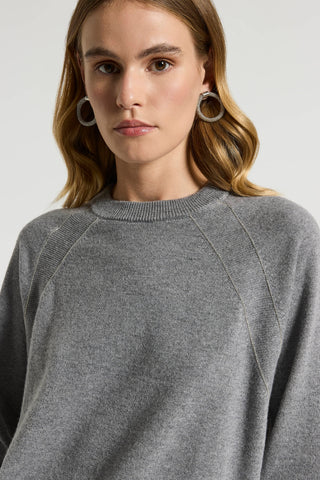 Maglia in lana seta cashmere