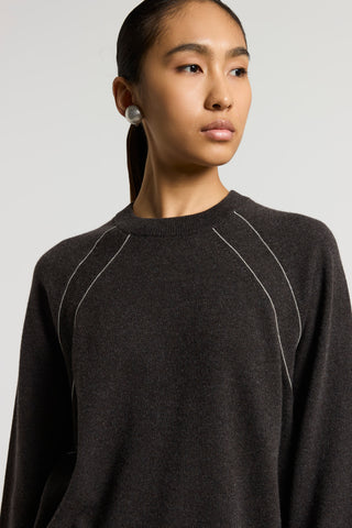 Cashmere, silk and wool jumper