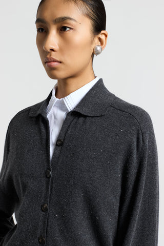 Cashmere, silk and wool cardigan with buttons