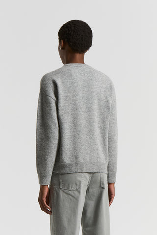 Maglia in lana seta cashmere lurex