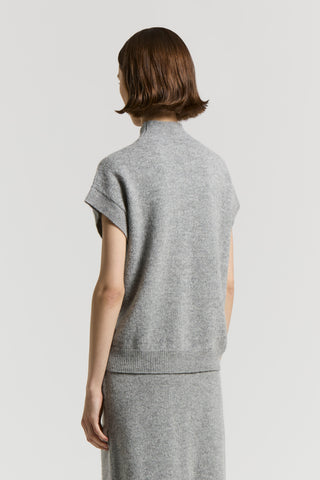 Lurex, cashmere, silk and wool jumper
