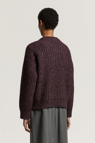 Maglia in lana, alpaca e cotone