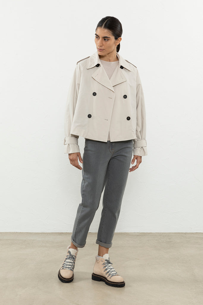 Wool, silk and cashmere sweater  