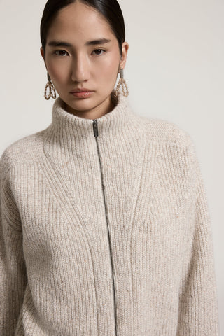 Cardigan in misto alpaca, lana e seta 3 / 3