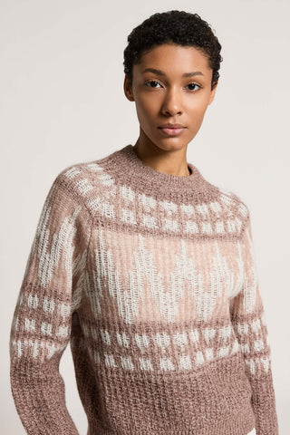 Maglia in lana, alpaca e cotone