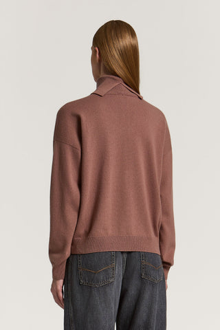 Maglia in lana, seta, viscosa, cashmere e lamé
