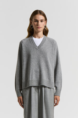Maglia in lana seta cashmere