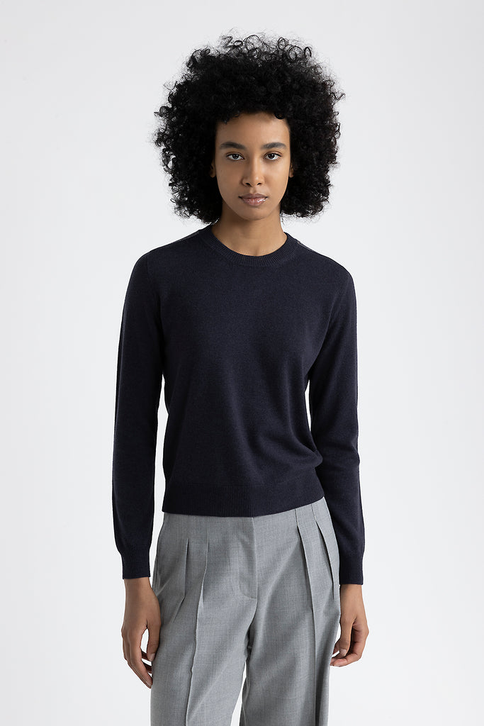 Wool, silk and cashmere sweater  