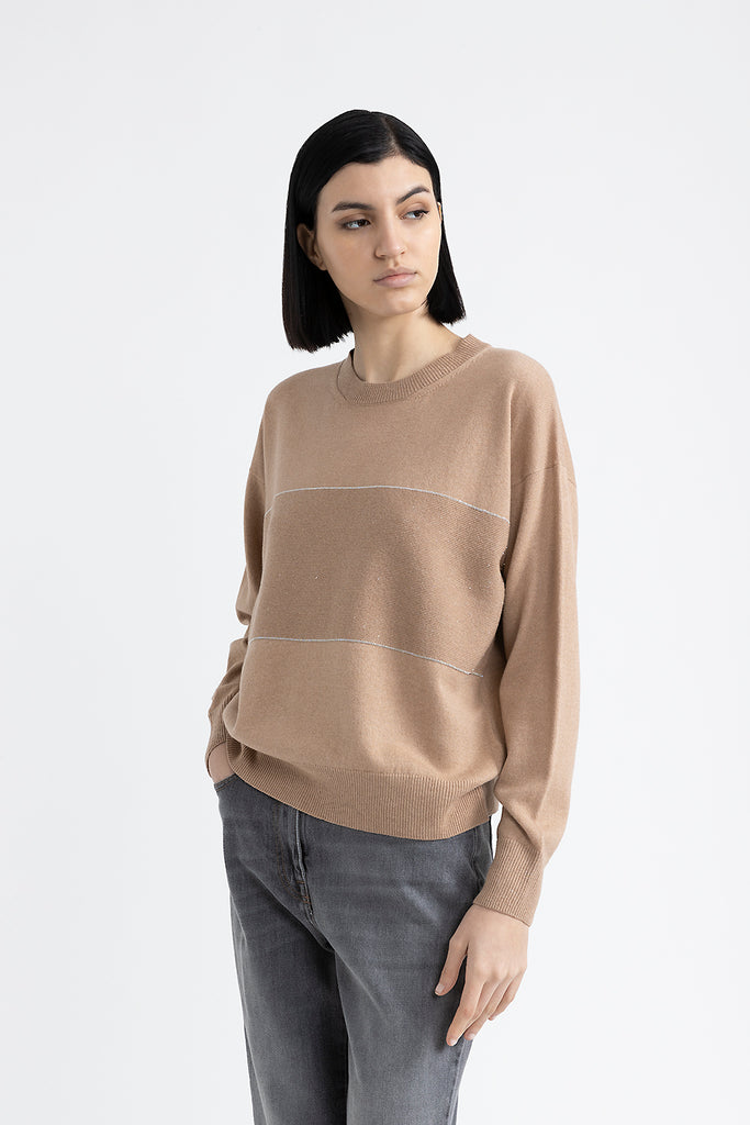 Wool, silk, cashmere sweater  