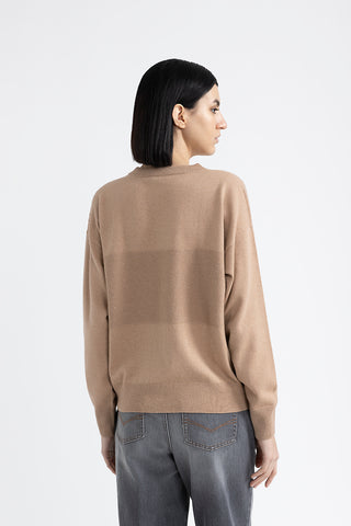 Wool, silk, cashmere sweater  