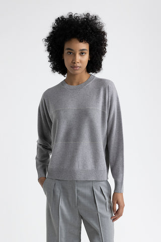 Wool, silk, cashmere sweater  