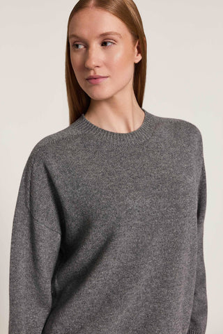 Maglia in lana, seta, cashmere e lamé