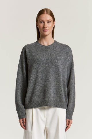 Maglia in lana, seta, cashmere e lamé