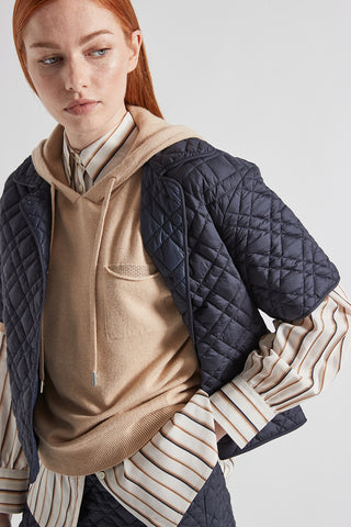 Quilted drip-proof jacket  