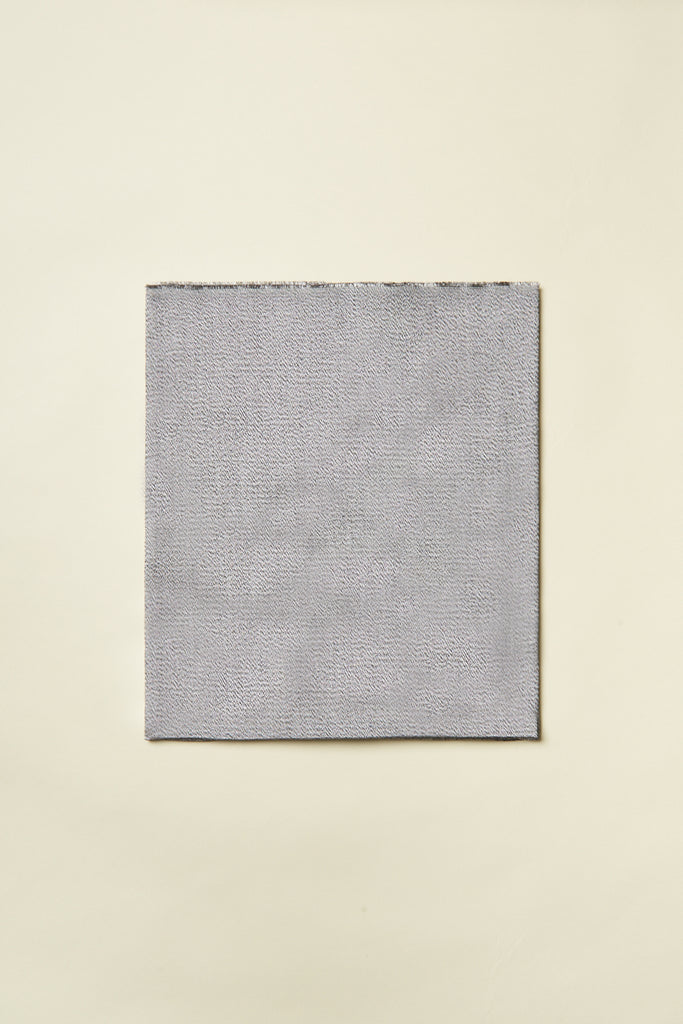 Elegant asymmetric jacquard stole  woven with sparkling micro-sequins  