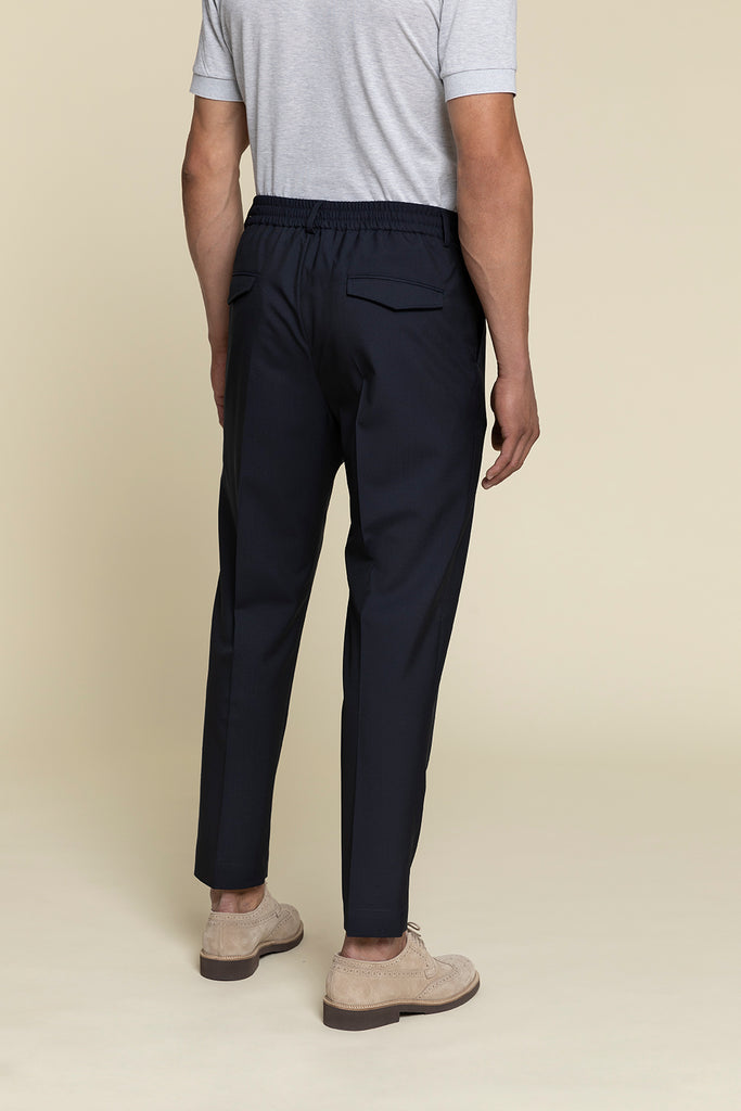 JOGGERS IN EXTRAFINE PURE WOOL  