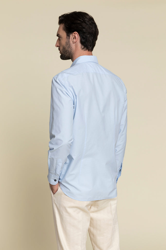 CASUAL SHIRT IN WASHED COTTON  