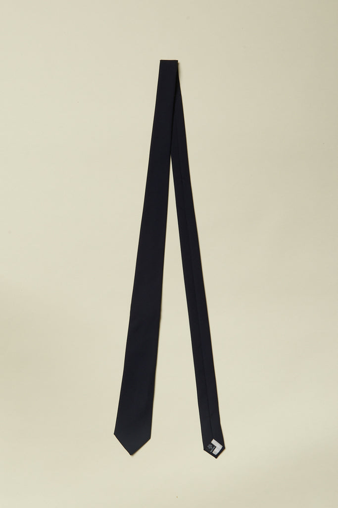TIE IN PURE BRUSHED WOOL  