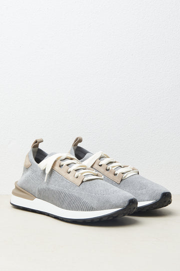 MESH RUNNERS WITH SUEDE INSERTS  